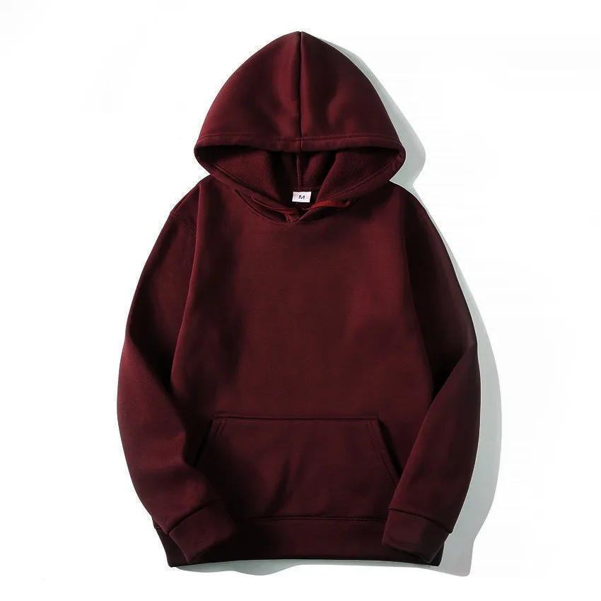 Unisex Hoodies Long Sleeve Basic Fleece Lined Casual Solid Color display picture 38