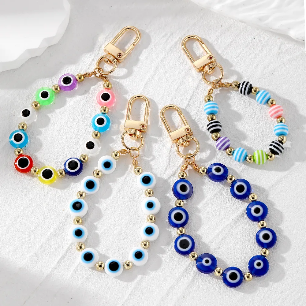 Simple Style Color Block Resin Bag Pendant Keychain display picture 7