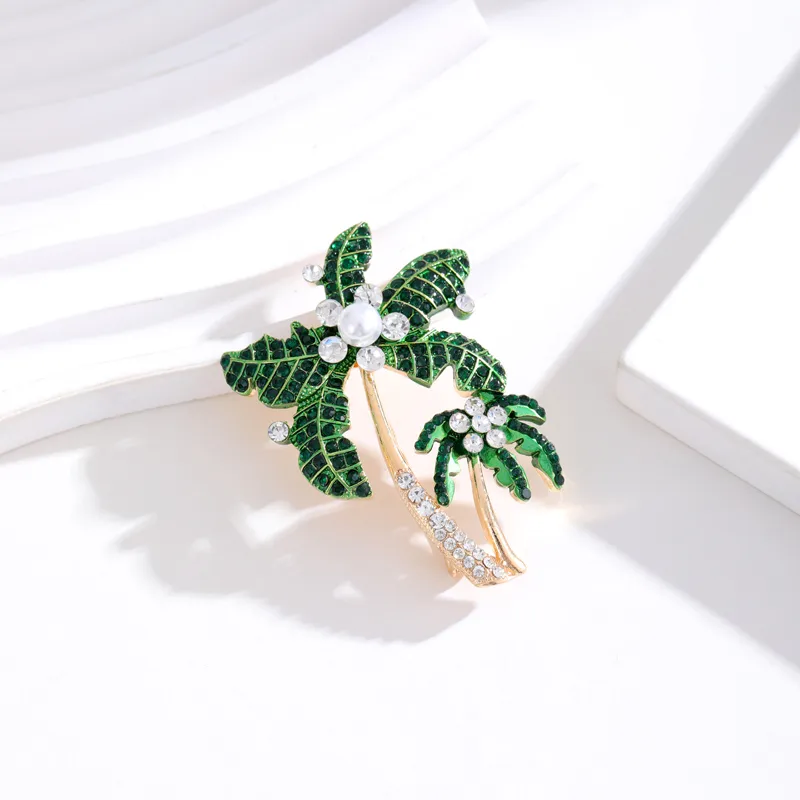 Lady Tree Fruit Heart Shape Alloy Inlay Rhinestones Women's Brooches display picture 7