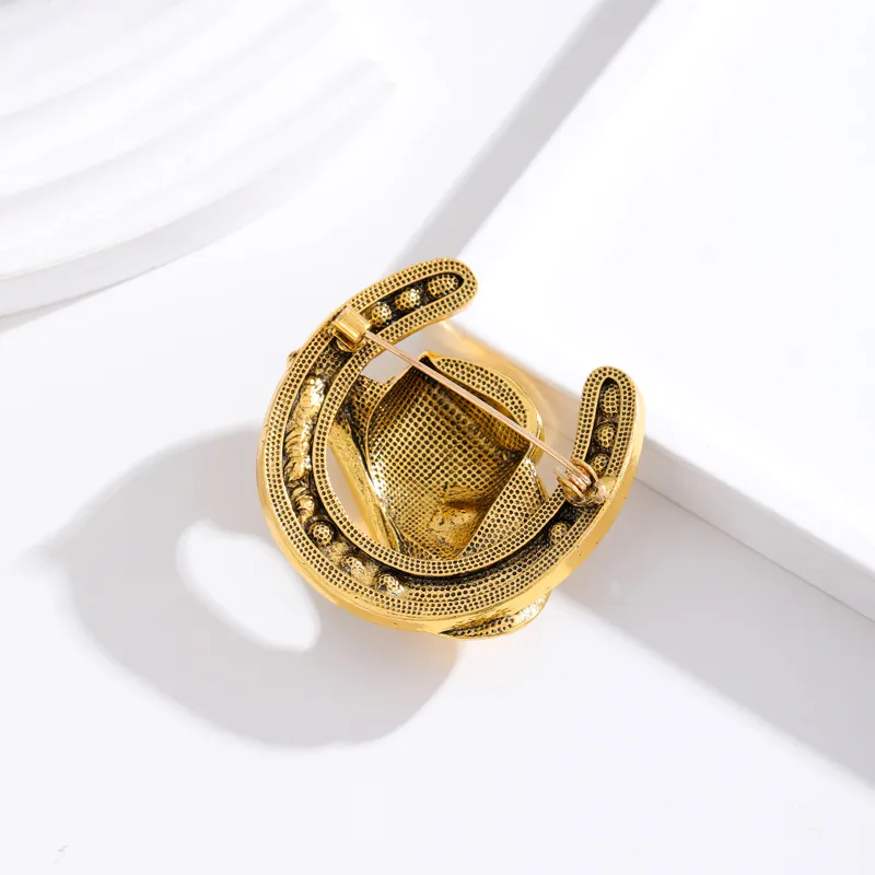 Lady Tree Fruit Heart Shape Alloy Inlay Rhinestones Women's Brooches display picture 6