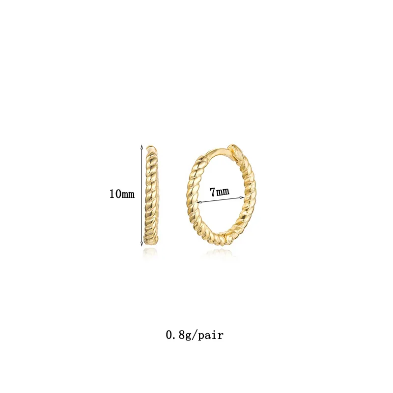 1 Pair Ig Style French Style Modern Style Round Plating Inlay Copper Pearl Zircon 18k Gold Plated Ear Cuffs Earrings Ear Studs display picture 2