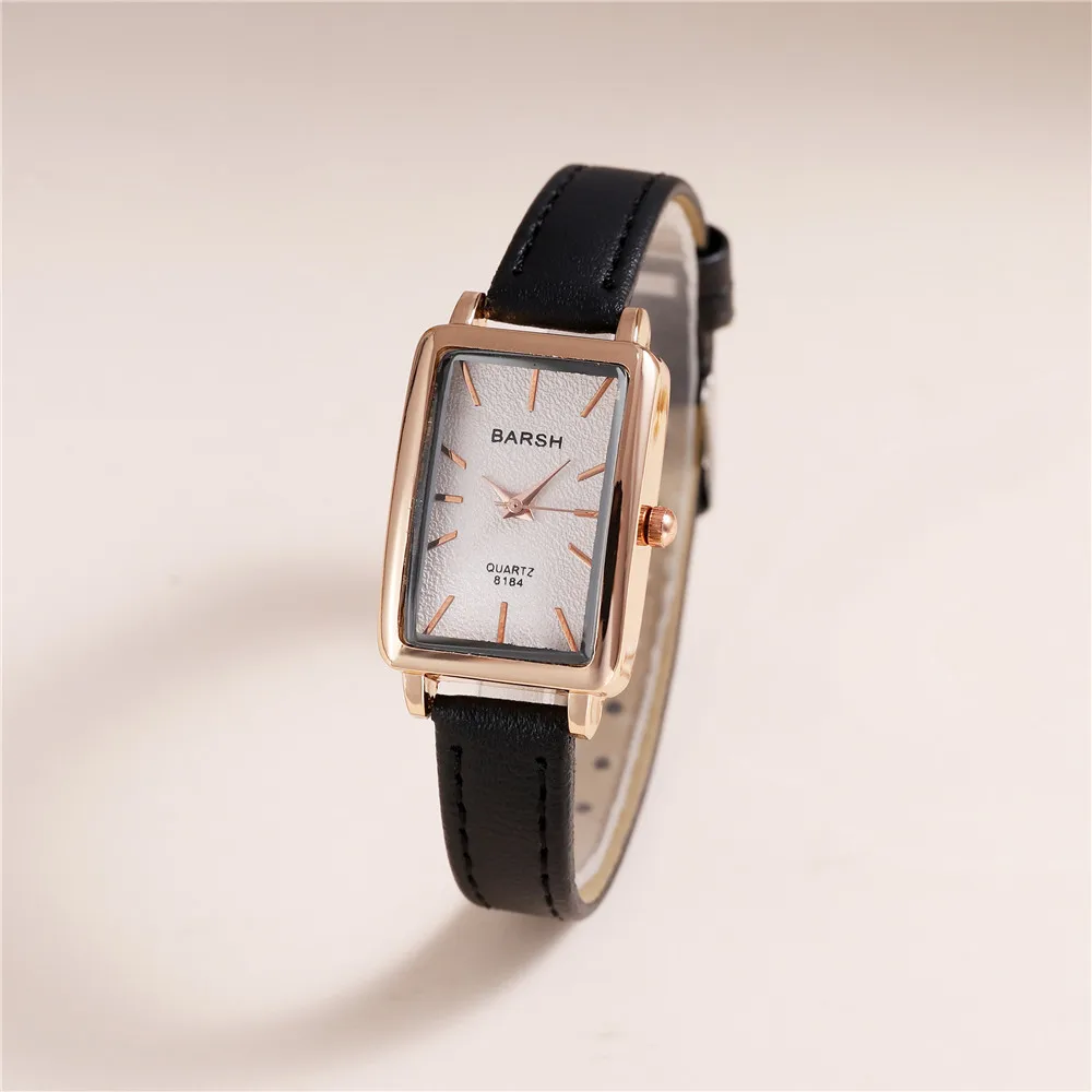 Elegant Rectangle Buckle Quartz Women's Watches display picture 4
