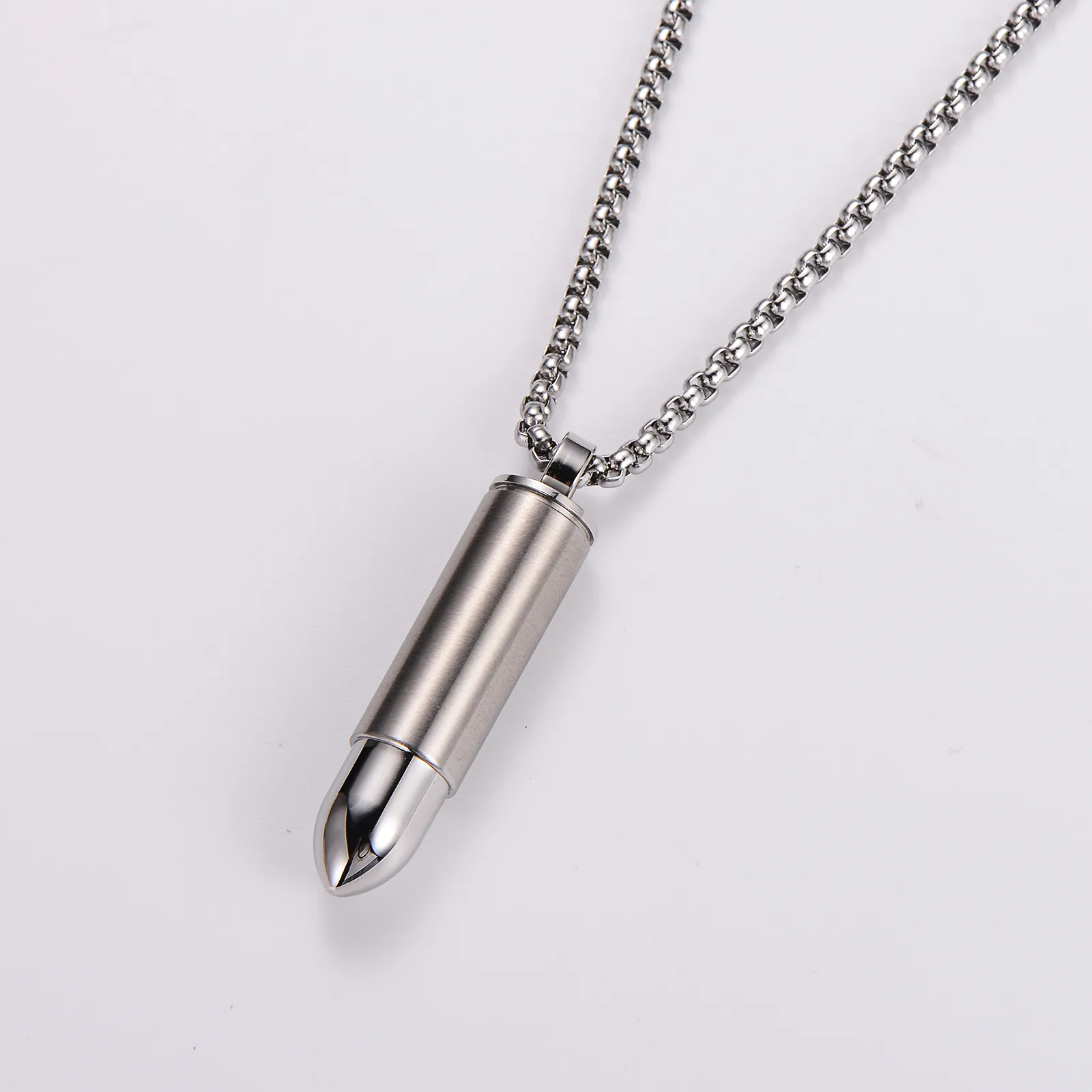 Stainless Steel 18K Gold Plated Simple Style Bullet display picture 3