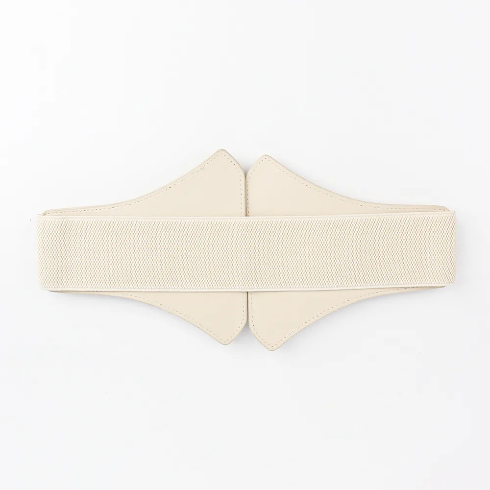 Business Modern Style Oversized Solid Color Pu Leather Buckle Women's Leather Belts display picture 12
