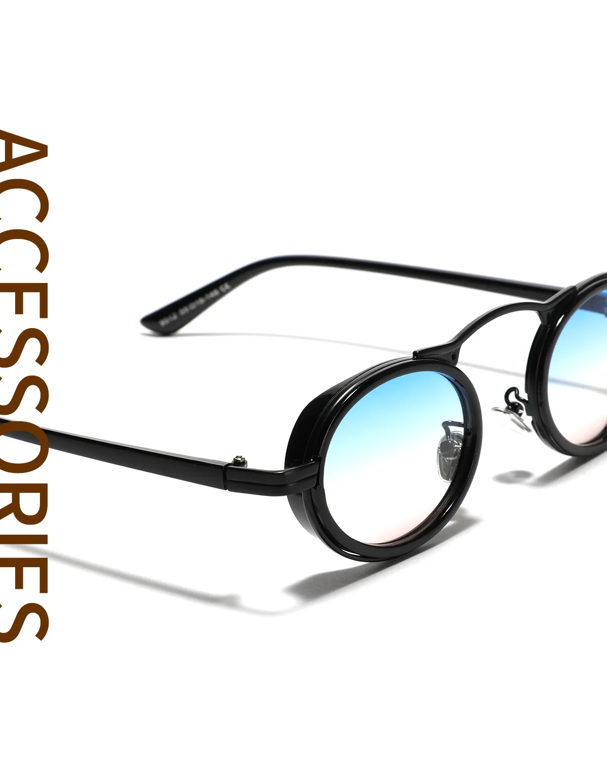 Hip-hop Streetwear Solid Color Ac Oval Frame Full Frame Women's Sunglasses display picture 3