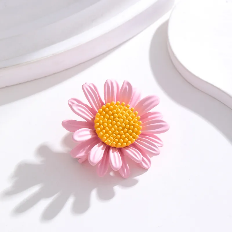 Pastoral Plant Daisy Alloy Women's Corsage Brooches Collar Pin display picture 6