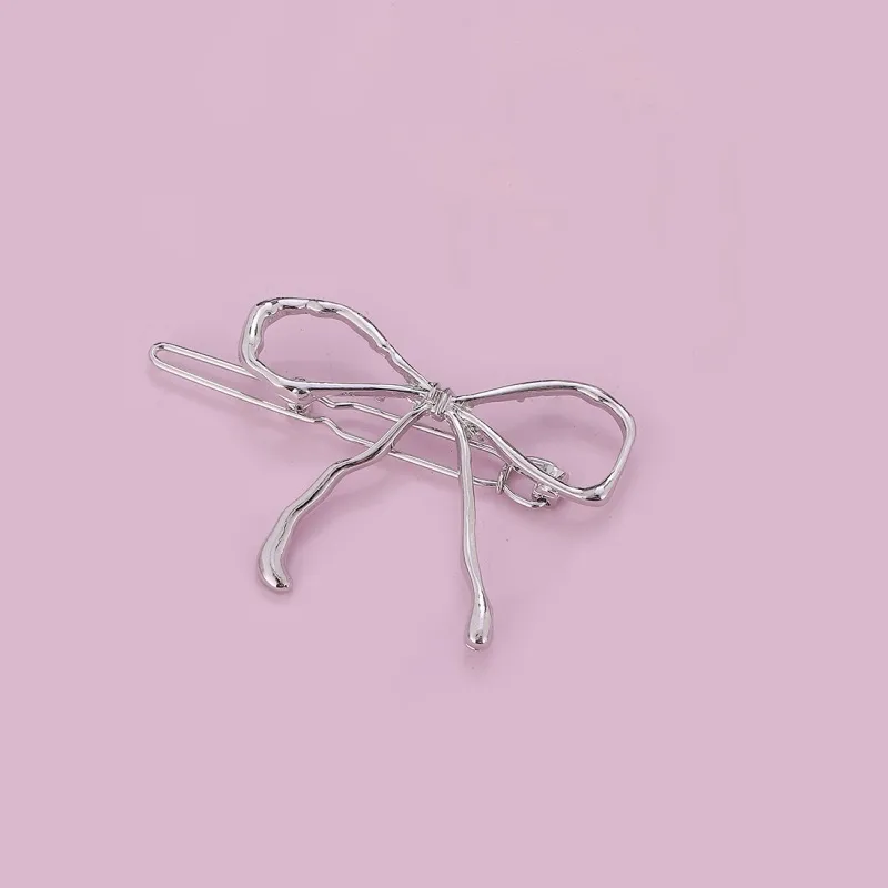 Women's Sweet Bow Knot Copper Handmade Hair Clip display picture 4