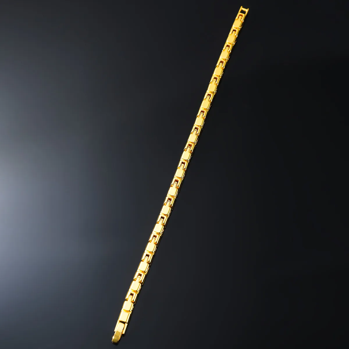 Ig Style Solid Color Alloy Men's Bracelets display picture 6