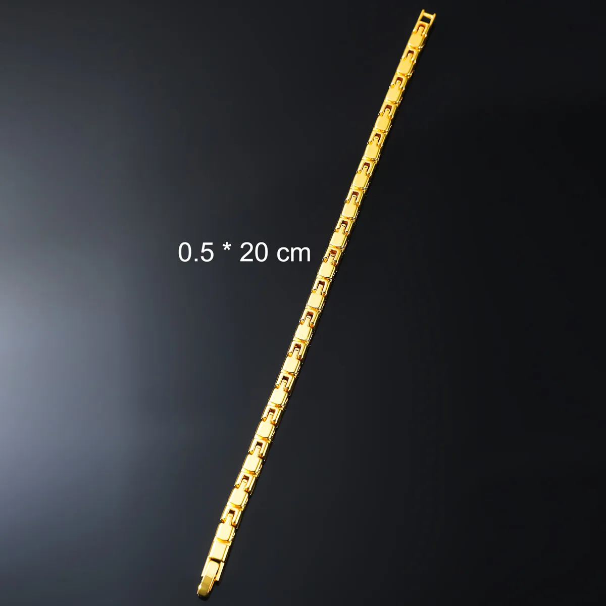 Ig Style Solid Color Alloy Men's Bracelets display picture 3