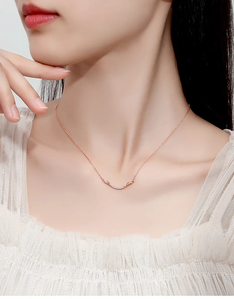 925 Sterling Silver Zircon Cable Chain Plating Inlay Geometric Necklace display picture 1