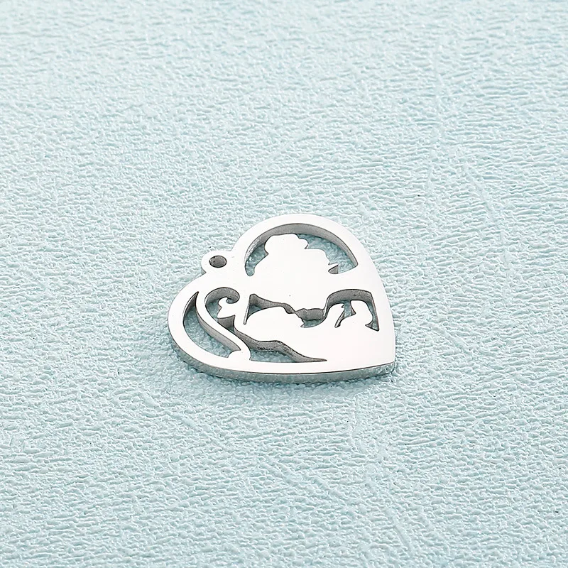 1 Piece Stainless Steel 18K Gold Plated Solid Color display picture 4
