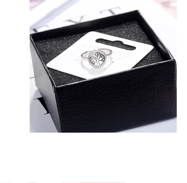 Elegant Simple Style Tree Copper Rhinestones Adjustable Ring display picture 3