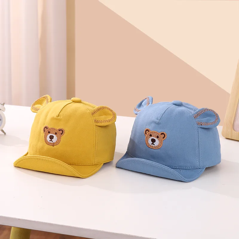 Children Unisex Cute Animal Bear Baseball Cap display picture 1