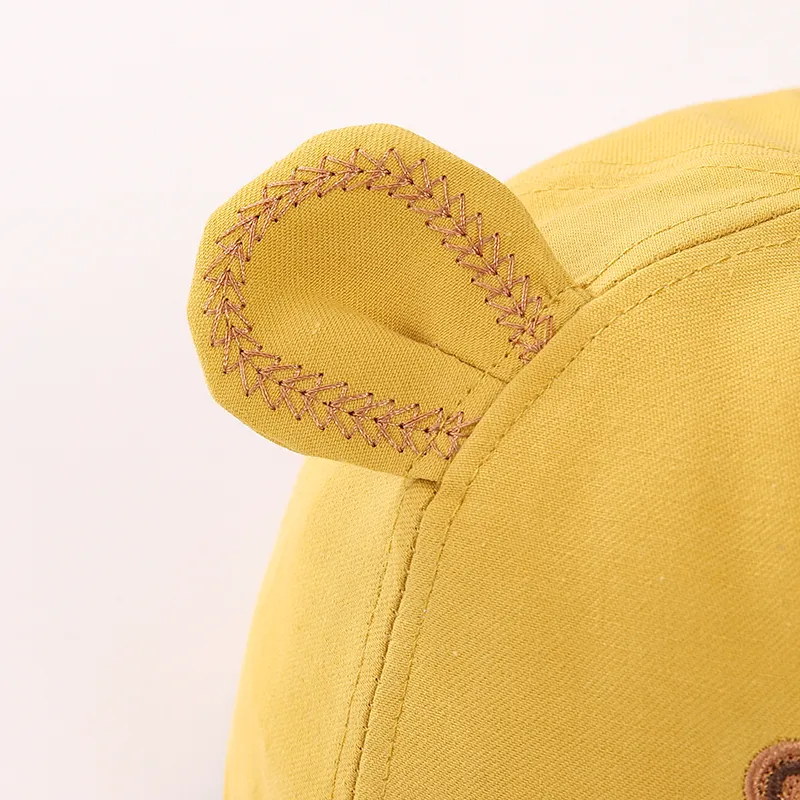 Children Unisex Cute Animal Bear Baseball Cap display picture 7