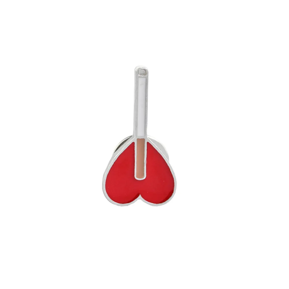 Vacation Coconut Tree Flamingo Heart Shape Alloy Metal Stoving Varnish Unisex Brooches display picture 15