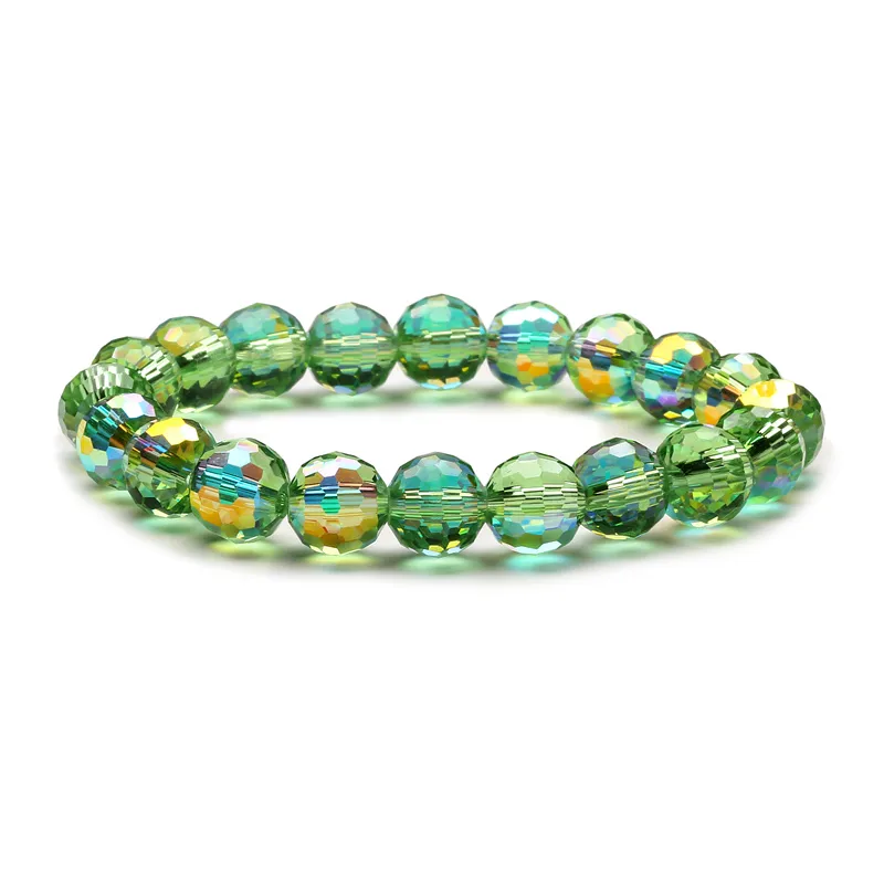 Ethnic Style Geometric Artificial Crystal Beaded Unisex Bracelets display picture 14