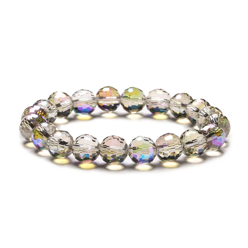Ethnic Style Geometric Artificial Crystal Beaded Unisex Bracelets display picture 13