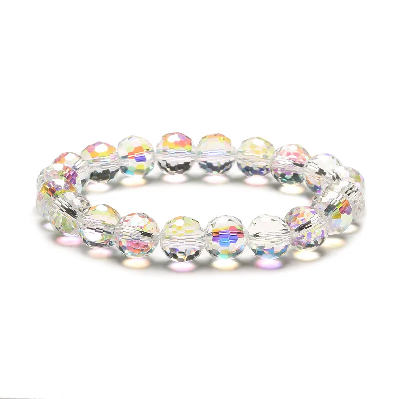 Ethnic Style Geometric Artificial Crystal Beaded Unisex Bracelets display picture 11