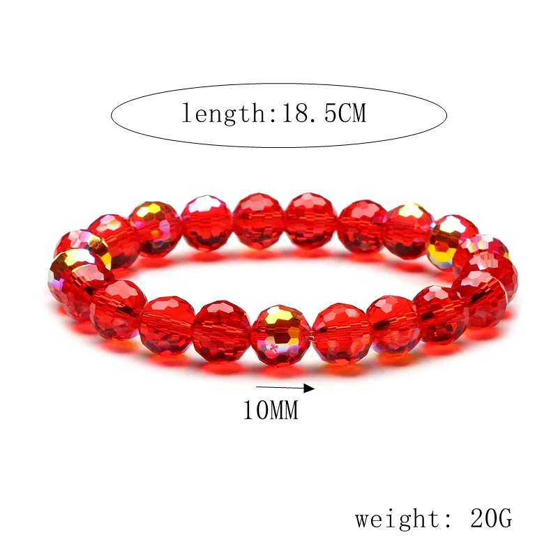 Ethnic Style Geometric Artificial Crystal Beaded Unisex Bracelets display picture 15