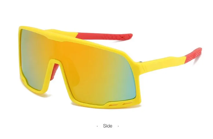 Streetwear Geometric Ac Square Full Frame Sports Sunglasses display picture 2