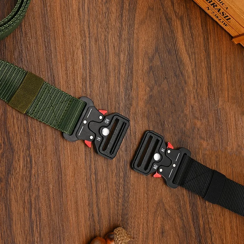 Basic Classic Style Solid Color Alloy Plastic Canvas Unisex Woven Belts display picture 11