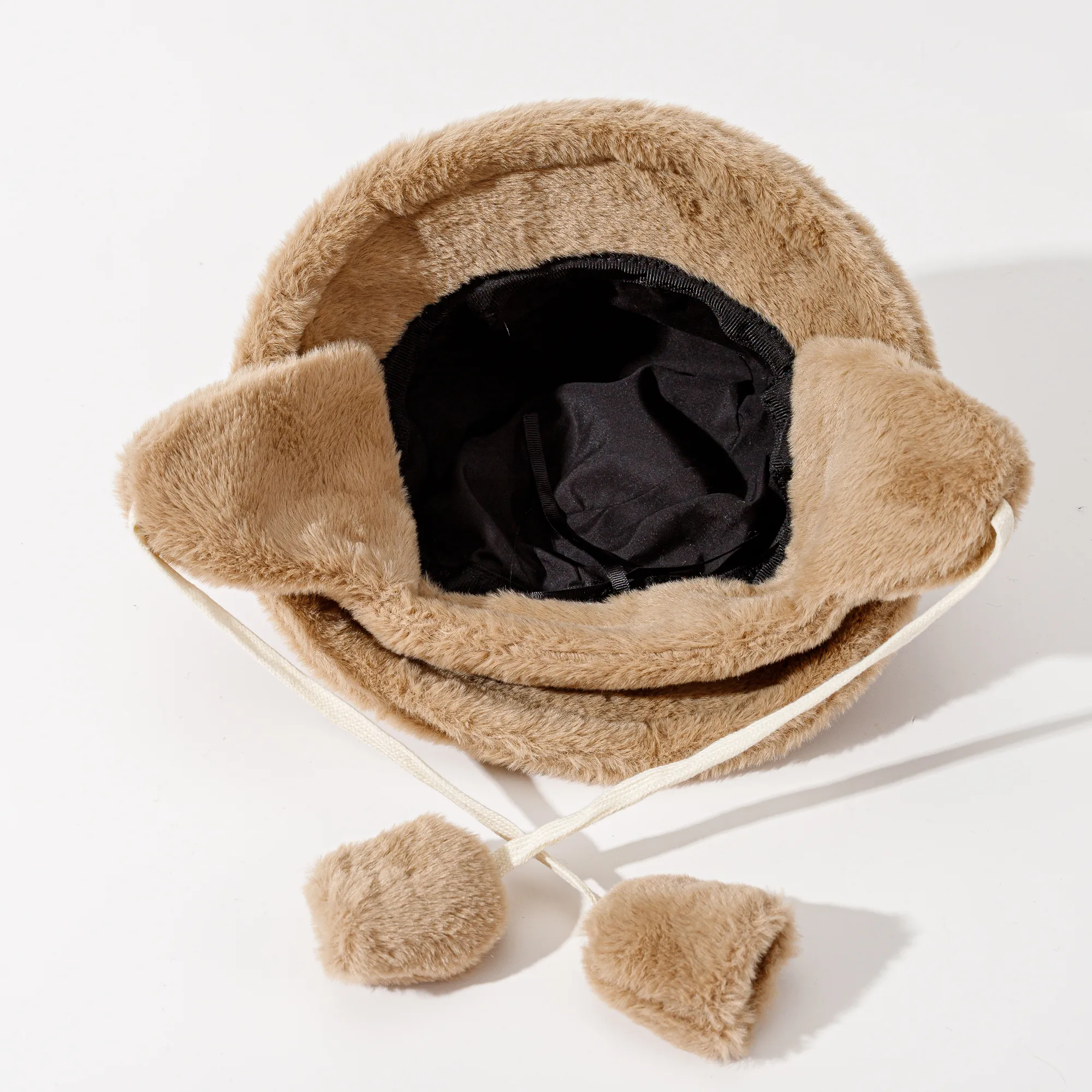 Unisex Modern Style Solid Color Big Eaves Wool Cap Bucket Hat display picture 1