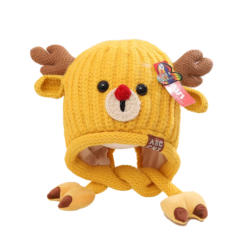 Children Unisex Casual Cute Deer Wool Cap display picture 19