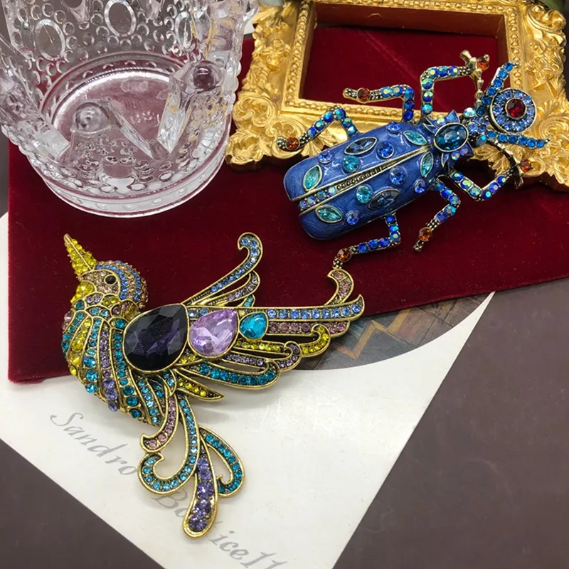 Casual Insect Bird Alloy Plating Women's Brooches display picture 1