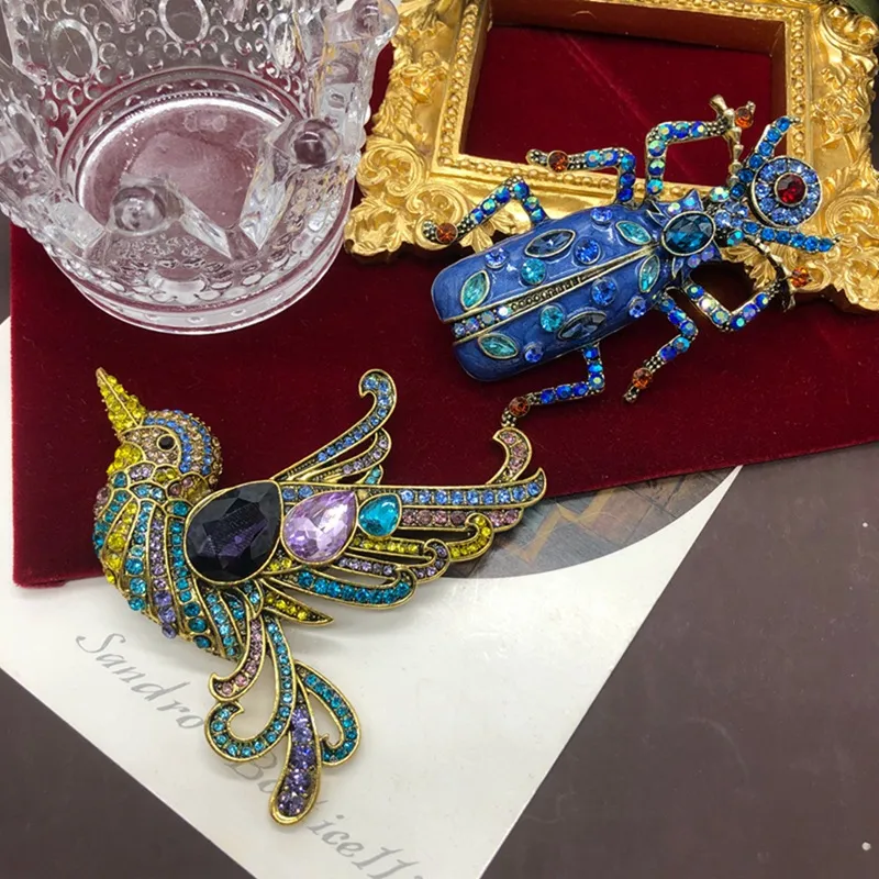 Casual Insect Bird Alloy Plating Women's Brooches display picture 2