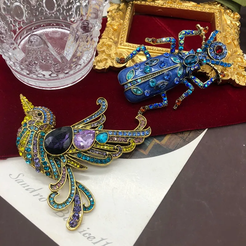 Casual Insect Bird Alloy Plating Women's Brooches display picture 3