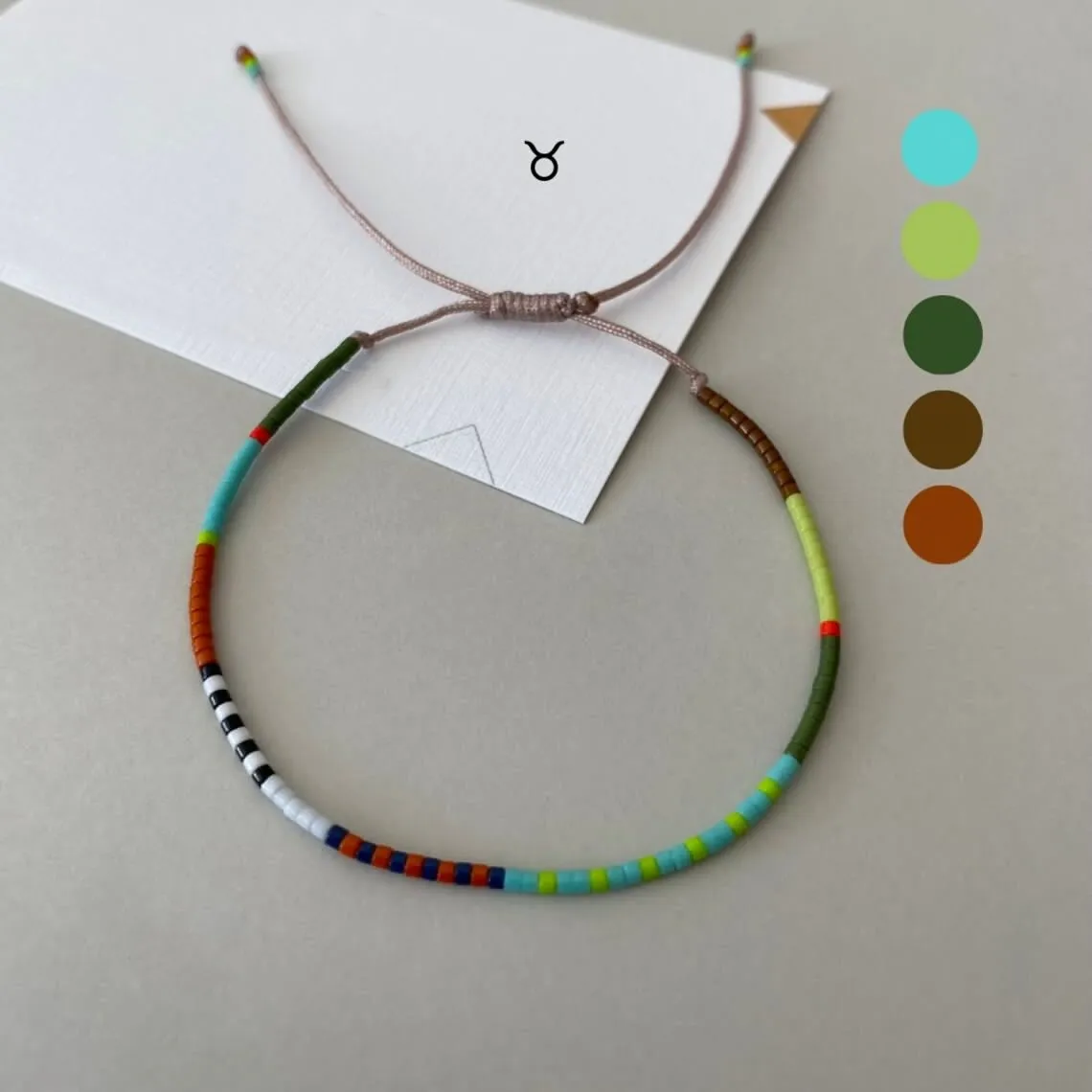 Simple Style Round Seed Bead Beaded Women's Bracelets display picture 6