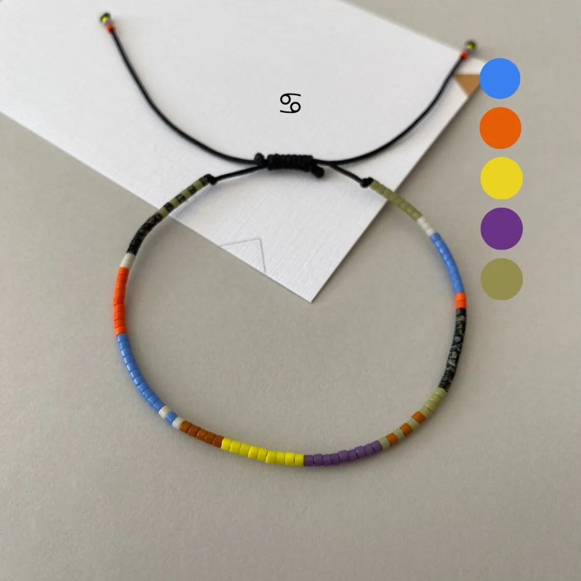 Simple Style Round Seed Bead Beaded Women's Bracelets display picture 7