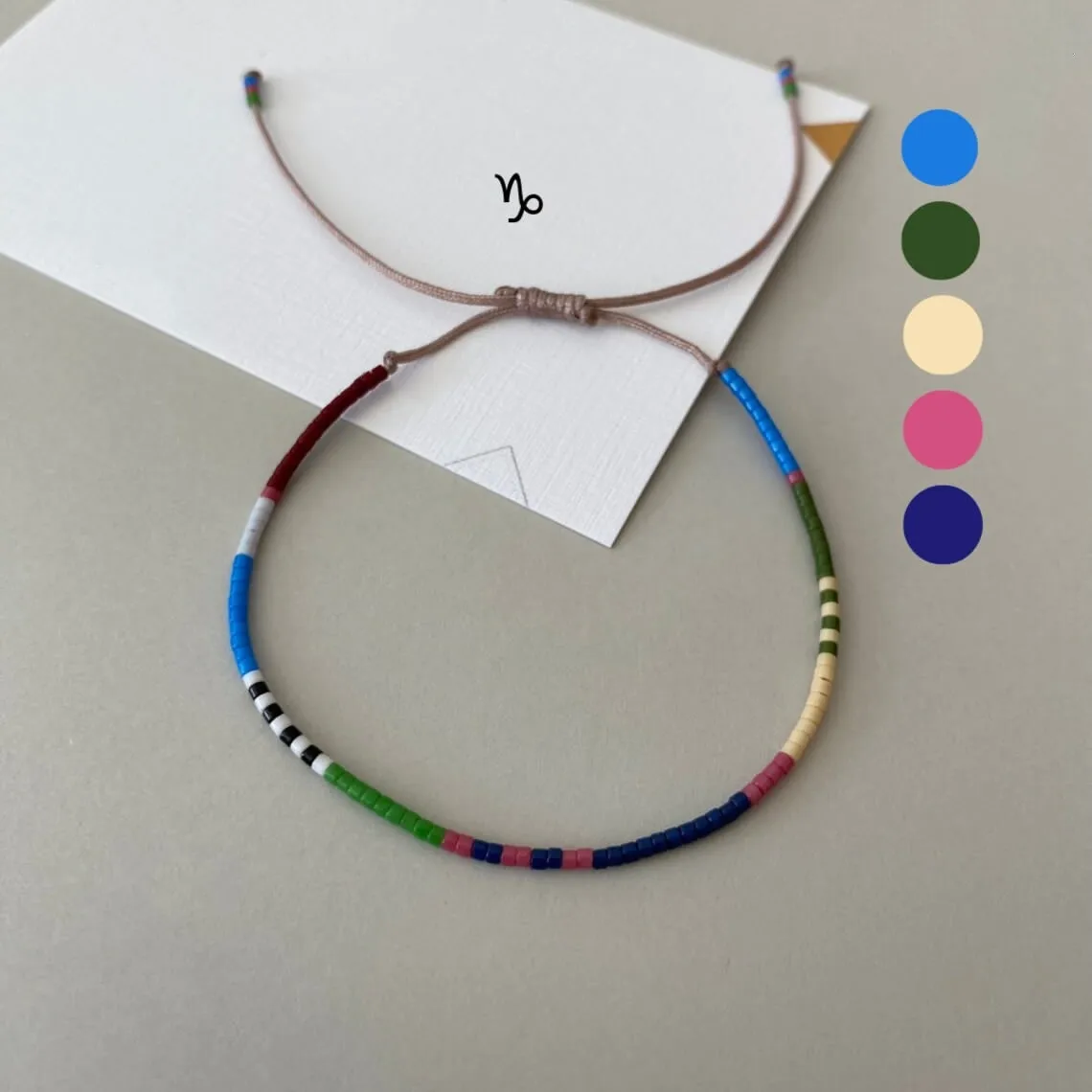 Simple Style Round Seed Bead Beaded Women's Bracelets display picture 8
