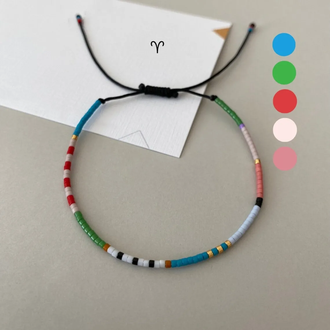 Simple Style Round Seed Bead Beaded Women's Bracelets display picture 11