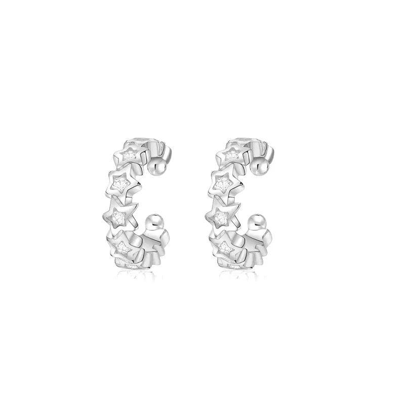 1 Pair Simple Style Solid Color Plating Inlay Copper Zircon Gold Plated Drop Earrings Ear Studs display picture 8