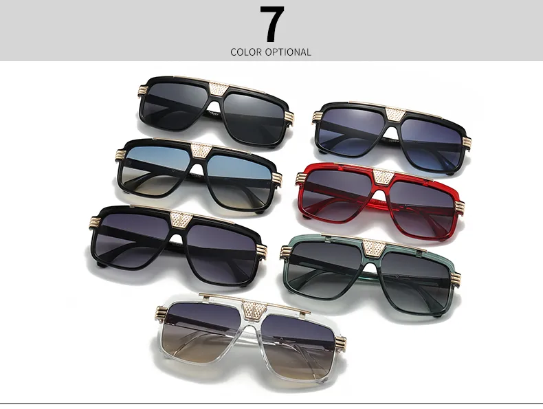 Modern Style Streetwear Geometric Pc Special-shaped Mirror Full Frame Women's Sunglasses display picture 3