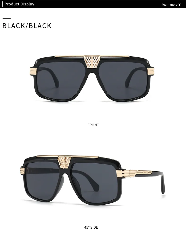 Modern Style Streetwear Geometric Pc Special-shaped Mirror Full Frame Women's Sunglasses display picture 4