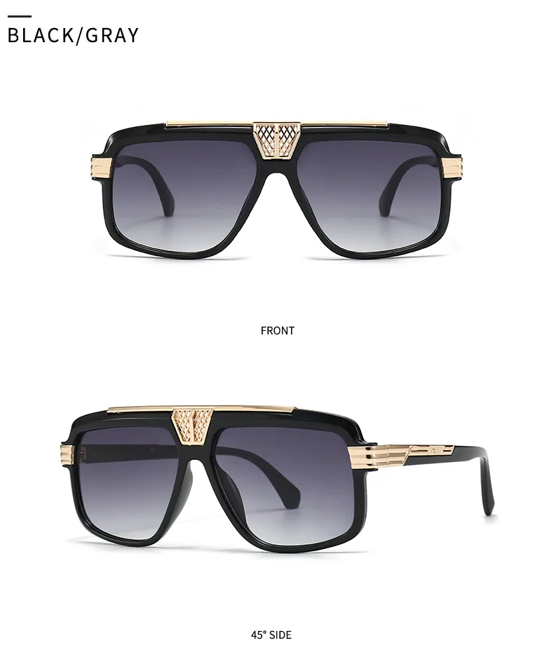 Modern Style Streetwear Geometric Pc Special-shaped Mirror Full Frame Women's Sunglasses display picture 6