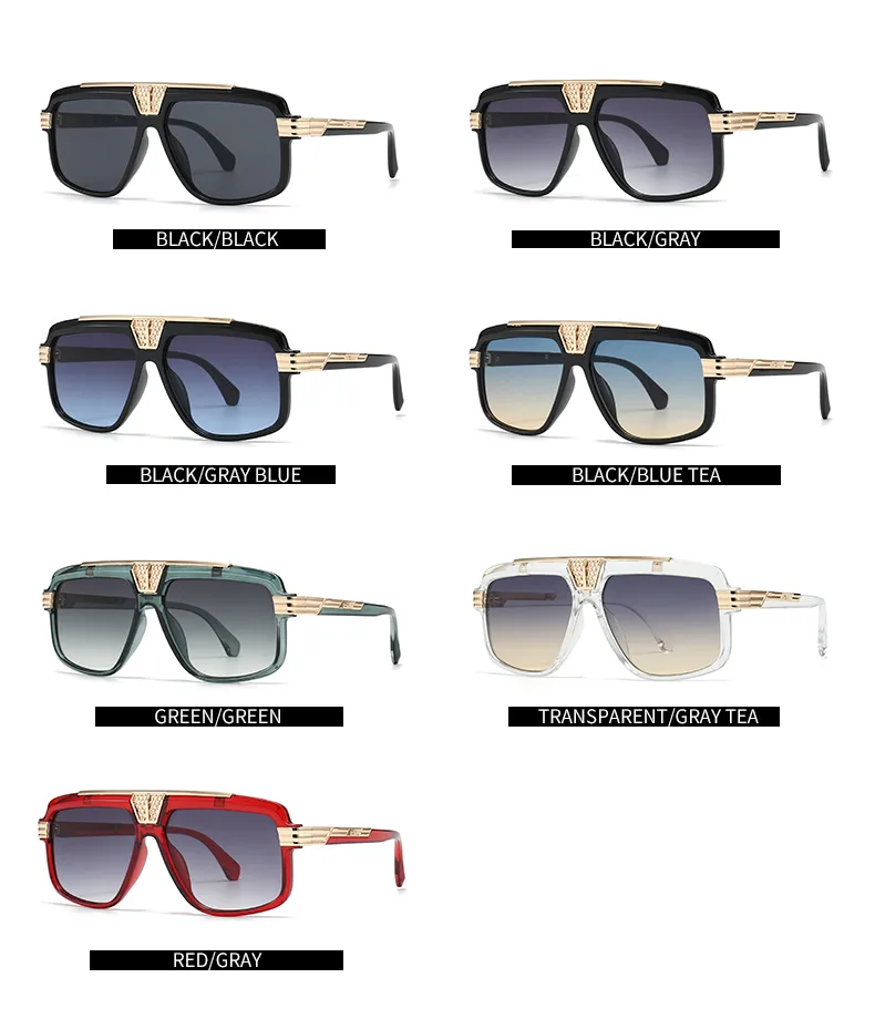 Modern Style Streetwear Geometric Pc Special-shaped Mirror Full Frame Women's Sunglasses display picture 7