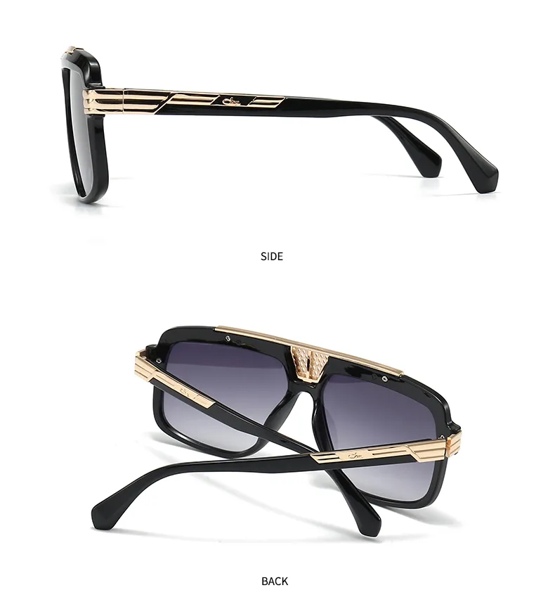 Modern Style Streetwear Geometric Pc Special-shaped Mirror Full Frame Women's Sunglasses display picture 8