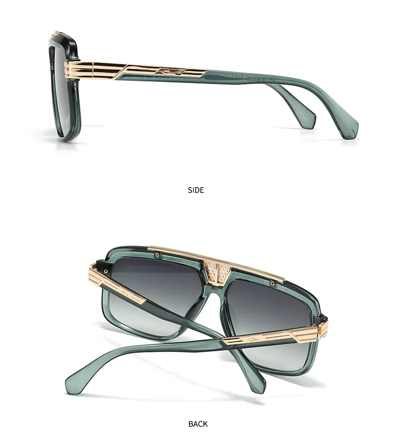 Modern Style Streetwear Geometric Pc Special-shaped Mirror Full Frame Women's Sunglasses display picture 11
