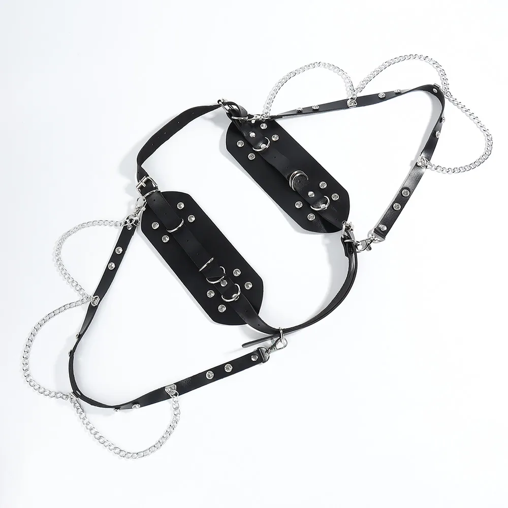 Sexy Fashion Geometric Pu Leather Alloy Women's Leather Belts display picture 9