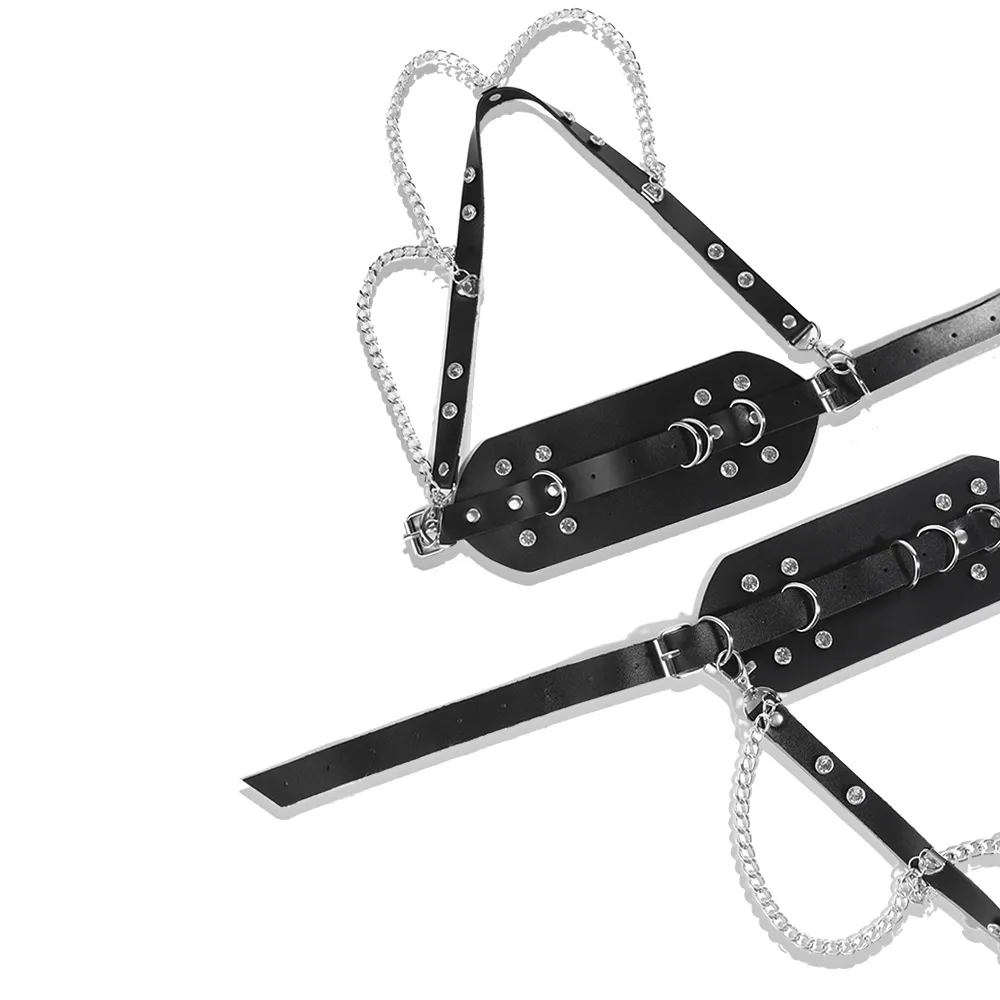 Sexy Fashion Geometric Pu Leather Alloy Women's Leather Belts display picture 10