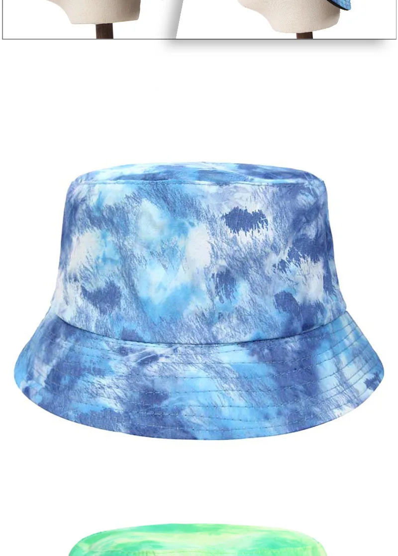 Unisex Simple Style Colorful Wide Eaves Bucket Hat display picture 2