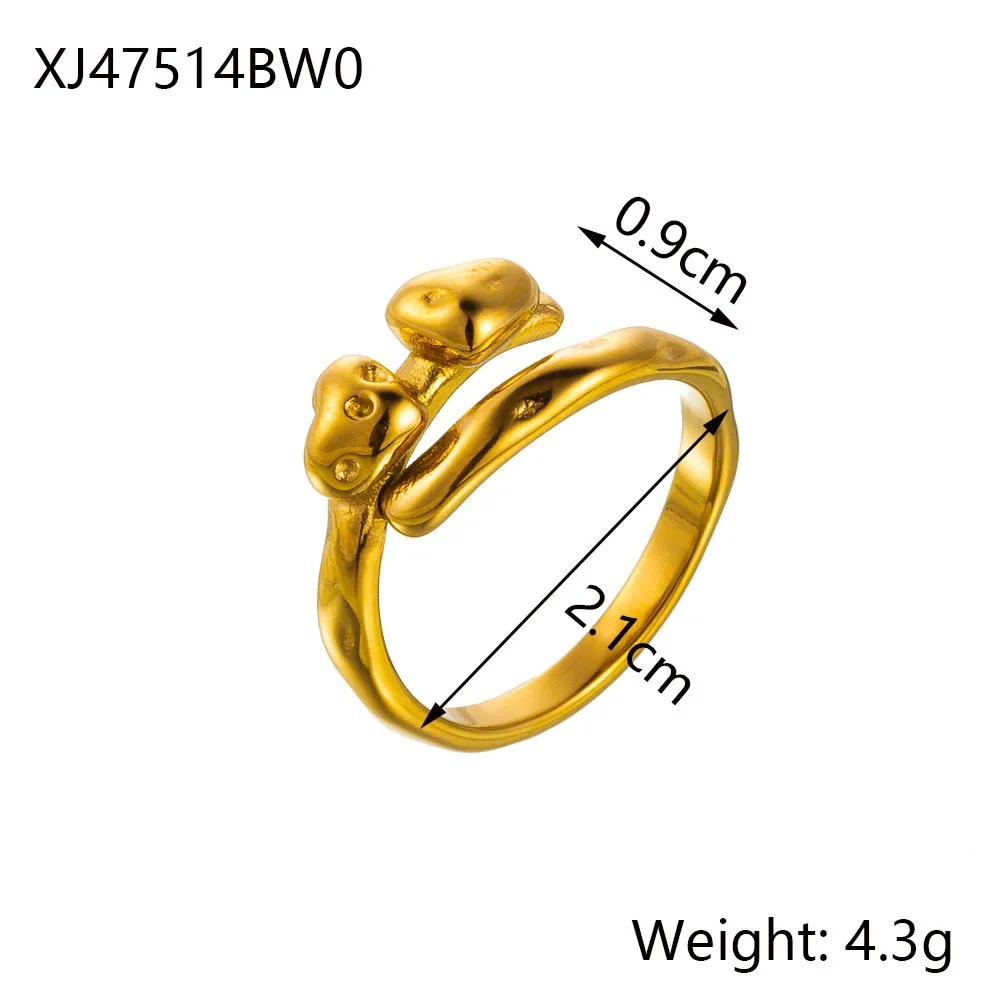 Wholesale Jewelry Simple Style Solid Color Flower Bow Knot Titanium Steel 14K Gold Plated Rings display picture 20