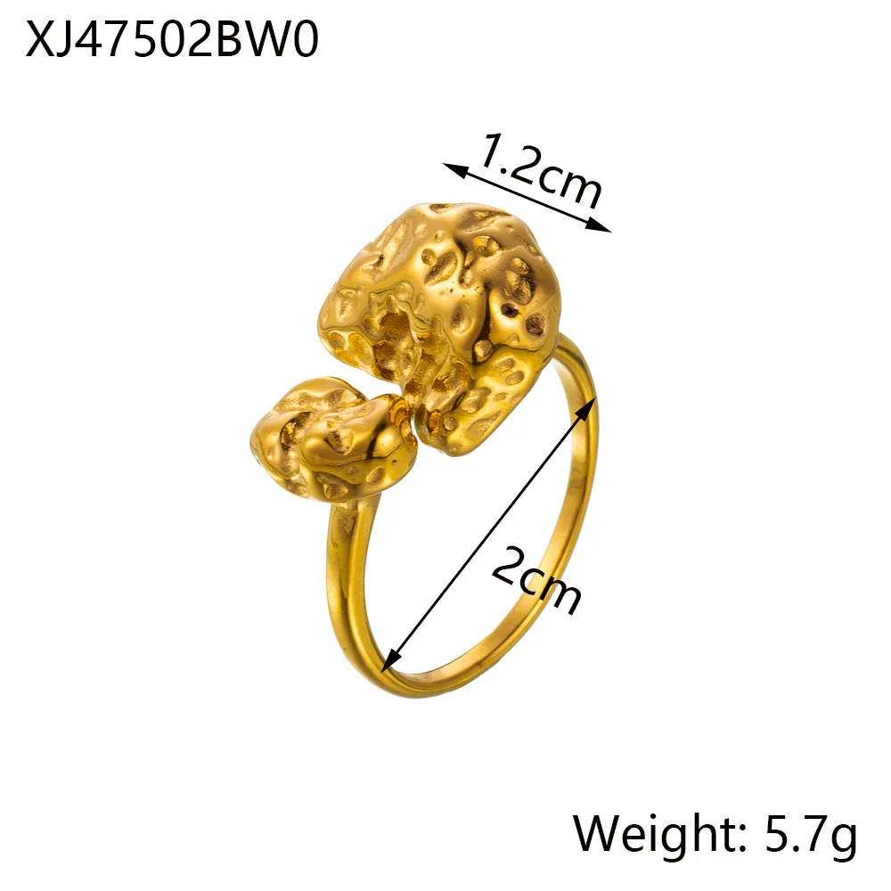 Wholesale Jewelry Simple Style Solid Color Flower Bow Knot Titanium Steel 14K Gold Plated Rings display picture 18