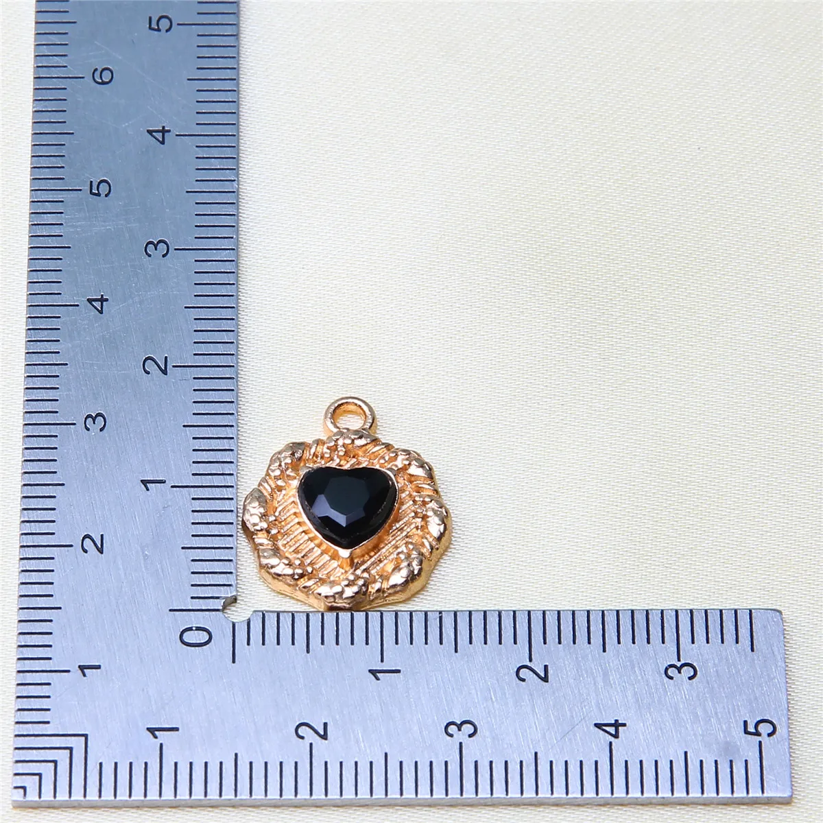 10 PCS/Package 12*17 * 4mm 18*15 * 4mm 19*10 * 6mm Alloy Artificial Pearls Heart Shape Wings Pendant display picture 2