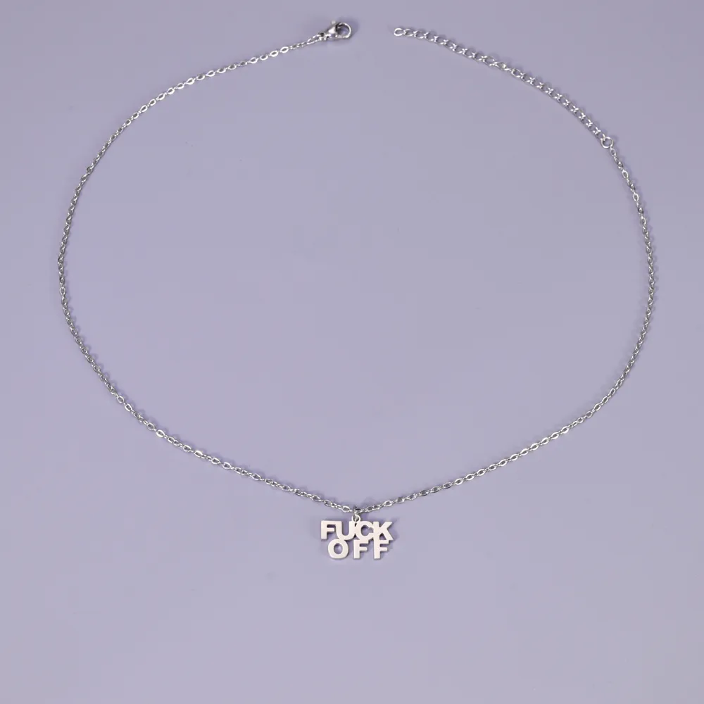 Wholesale Jewelry Elegant Tropical Pastoral Letter 304 Stainless Steel 18K Gold Plated Pendant Necklace display picture 6