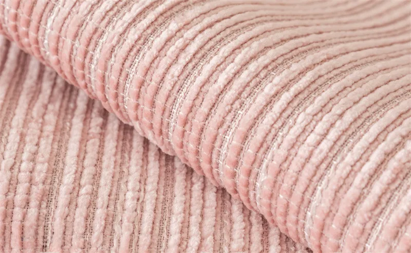 Winter New Plush Sofa Cushion Modern Simple Non-slip Solid Color Corduroy Striped Sofa Cushion Towel Wholesale display picture 22