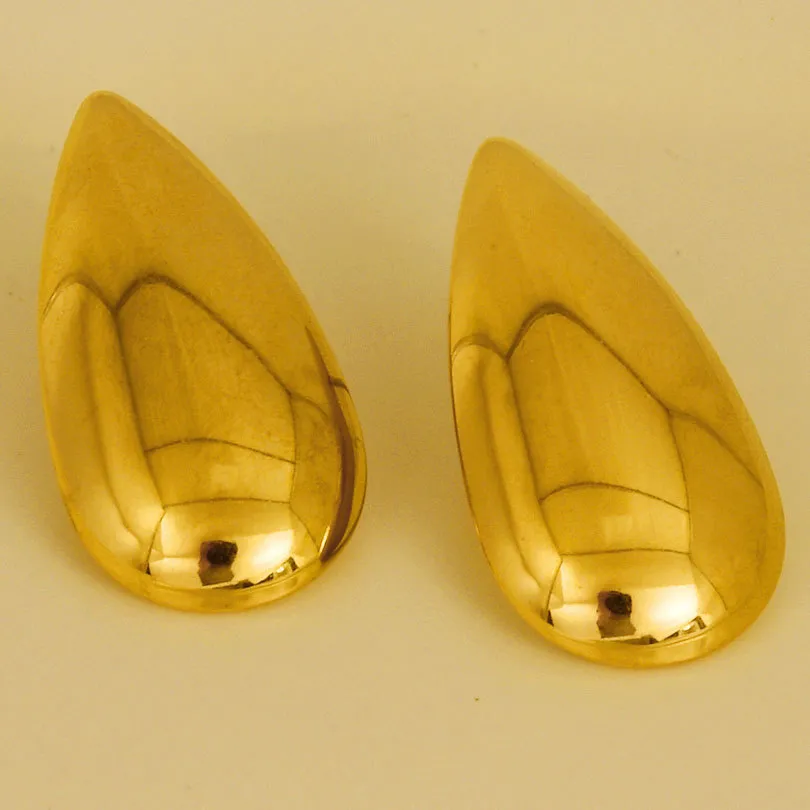 1 Pair Casual Simple Style Streetwear Geometric Irregular Plating 304 Stainless Steel Ear Studs display picture 7